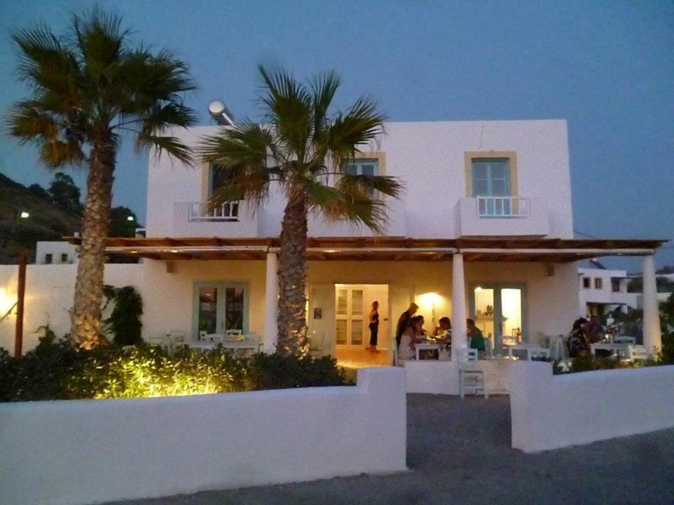 Oklaca Patmos Beach Rooms Skála Exteriér fotografie